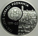 10 zł złotych 2003 Poznań Lokacja 750-lecie lokacji Poznania SREBRO