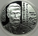10 zł złotych 2008 Bronisław Piłsudski SREBRO