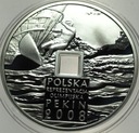 10 zł złotych 2008 Pekin Olimpiada Reprezentacja OTWÓR SREBRO