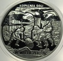 20 zł złotych 2001 Kopalnia Soli w Wieliczce SREBRO cyrkonia osobno