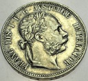 Austria 1 Floren 1890 Franciszek Józef SREBRO