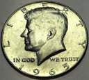 USA 1/2 Dolara 1965 Half Dollar Liberty JFK John F Kennedy SREBRO