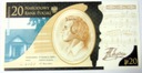 20 zł złotych 2009 Fryderyk Chopin banknot kolekcjonerski NBP