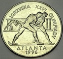 2 zł złote 1995 Atlanta 1996 Zapasy Igrzyska Olimpiady