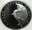 10 zł złotych 2006 Turyn Igrzyska Olimpiada Łyżwiarstwo SREBRO