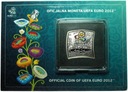 20 zł złotych 2012 EURO Polska Ukraina UEFA SREBRO