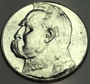 10 zł złotych 1939 Józef Piłsudski SREBRO