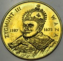 2 zł złote 1998 Zygmunt III Waza