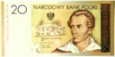 20 zł złotych 2009 Juliusz Słowacki banknot kolekcjonerski NBP (2)