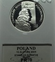 10 zł złotych 2005 Stanisław August Poniatowski POPIERSIE SREBRO PR 70 (2)