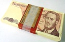 Paczka około 100 szt x 100 zł złotych WARYŃSKI seria TT