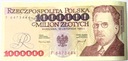 1000000 zł złotych 1993 milion złotych Władysław Reymont seria F