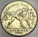 2 zł złote 1995 Atlanta 1996 Zapasy Igrzyska Olimpiady