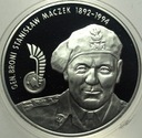 10 zł złotych 2003 generał Stanisław Maczek SREBRO
