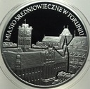 20 zł złotych 2007 TORUŃ Miasto Średniowieczne w Toruniu SREBRO