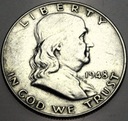 USA 1/2 dolara Half Dollar 1948 Franklin SREBRO