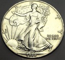 USA 1 dolar dollar 1990 American Silver Eagle uncja 1 oz SREBRO