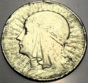 5 zł złotych 1934 Głowa Kobiety Polonia SREBRO