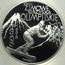 10 zł złotych 1998 Zimowe Igrzyska Nagano Japonia SREBRO