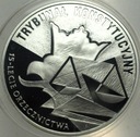 10 zł złotych 2001 Trybunał Konstytucyjny 15-lecie orzecznictwa SREBRO