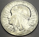 5 zł złotych 1933 Głowa Kobiety Polonia SREBRO