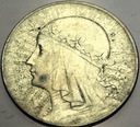 10 zł złotych 1933 Głowa Kobiety Polonia SREBRO