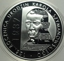 10 zł złotych 2007 Karol Szymanowski SREBRO