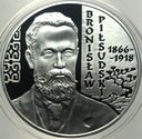 10 zł złotych 2008 Bronisław Piłsudski SREBRO