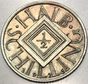 Austria 1/2 szylinga halb schilling 1926 SREBRO