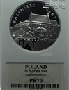 20 zł złotych 2008 Kazimierz Dolny PR70 SREBRO