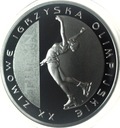 10 zł złotych 2006 Turyn Igrzyska Olimpiada Łyżwiarstwo SREBRO