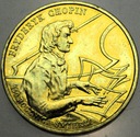 2 zł złote 1999 Fryderyk Chopin Szopen
