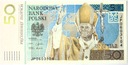 50 zł złotych 2006 Jan Paweł II banknot kolekcjonerski NBP (1)