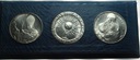 zestaw medali JAN PAWEŁ II 1979-1987 x3