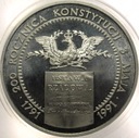 200000 zł złotych 1991 Konstytucja 3 Maja SREBRO