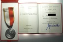 Medal 40-lecia Polski Ludowej + legitymacja