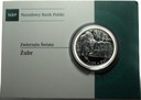 20 zł złotych 2013 Żubr Zwierzęta Świata SREBRO