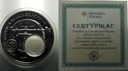 Medal Mennica Metale Szlachetne 10 lat 40mm 29g Ag925 SREBRO