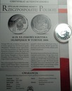 10 zł złotych 2006 Turyn Igrzyska Olimpiada Snowboard SREBRO