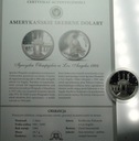 USA 1 dolar Dollar 1984 Olimpiada Los Angeles SREBRO