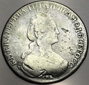 Rosja 1 Rubel 1778 СПБ ФЛ Katarzyna II SREBRO RZADKI
