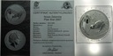 Fabulous Nowa Zelandia dolar 2007 Ptak Kiwi SREBRO