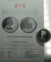 Kanada 1 dolar 1971 100 lat Kolumbii Brytyjskiej Srebrne Dolary Kanadyjskie