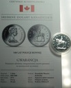 Kanada 1 dolar 1973 100 lat Policji Konnej Srebrne Dolary Kanadyjskie