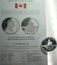 Kanada 1 dolar 1998 125 rocznica Policji Konnej Srebrne Dolary Kanadyjskie