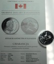 Kanada 1 dolar 2009 Stulecie lotnictwa Srebrne Dolary Kanadyjskie SREBRO