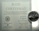 Symbole Przyrody 2010 ŻÓŁW BŁOTNY Zwierzęta Mennica SREBRO