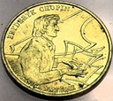 2 zł złote 1999 Fryderyk Chopin Szopen