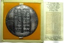 medal 1981 Romańskie Drzwi Płockie XII wiek Towarzystwo Naukowe Płockie