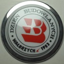 medal 1983 Dzień Budowlanych Wałbrzych CERAMIKA